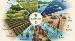 Obraz pokazujący klasę ziemi