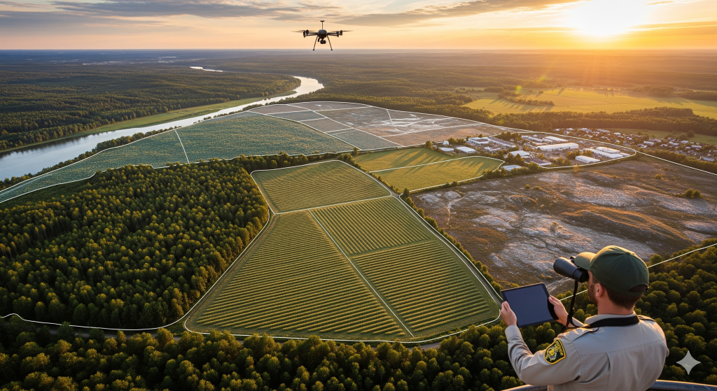 Obraz pokazujący sprawdzanie klasy ziemi